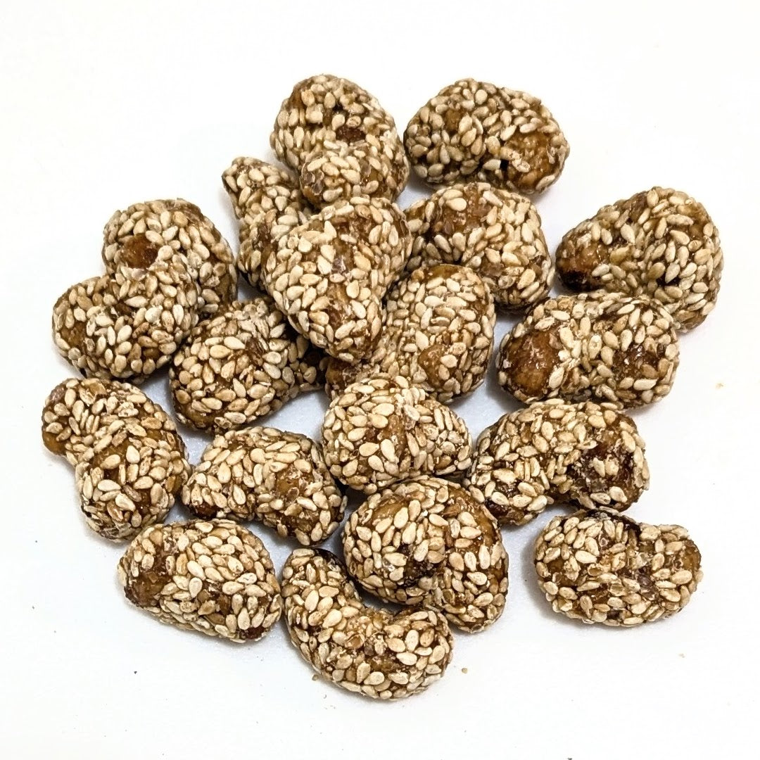 Noix de cajou caramélisées graines de sésame (250gr)